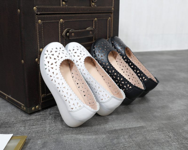 Magert Dam Loafer Skor - Vit