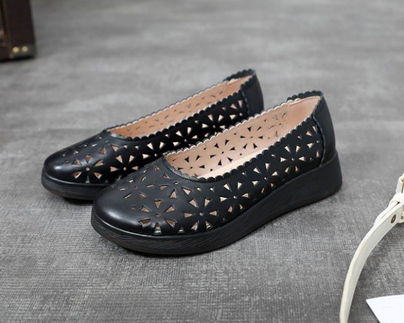 Magert Dam Loafer Skor - Vit