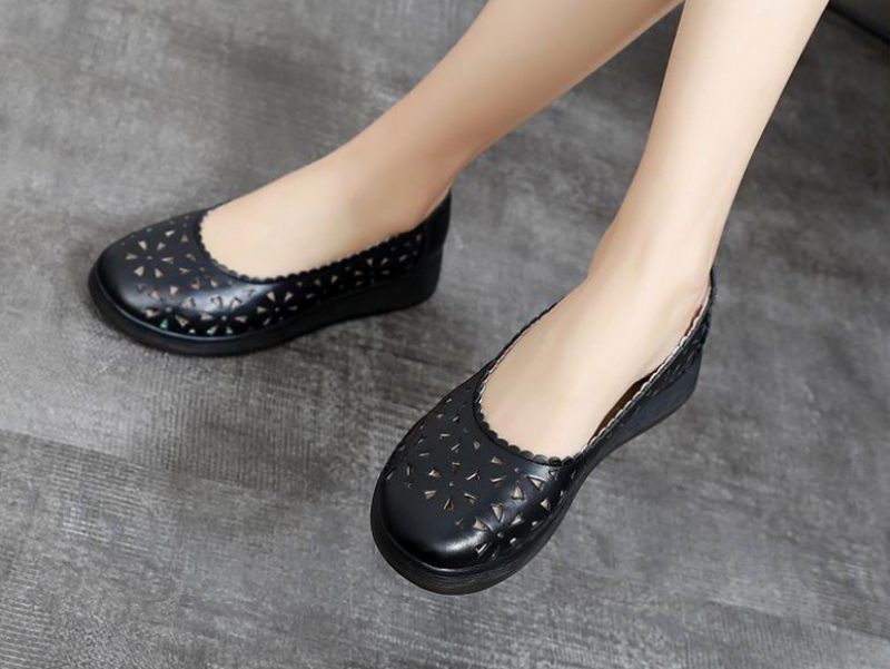 Magert Dam Loafer Skor - Vit