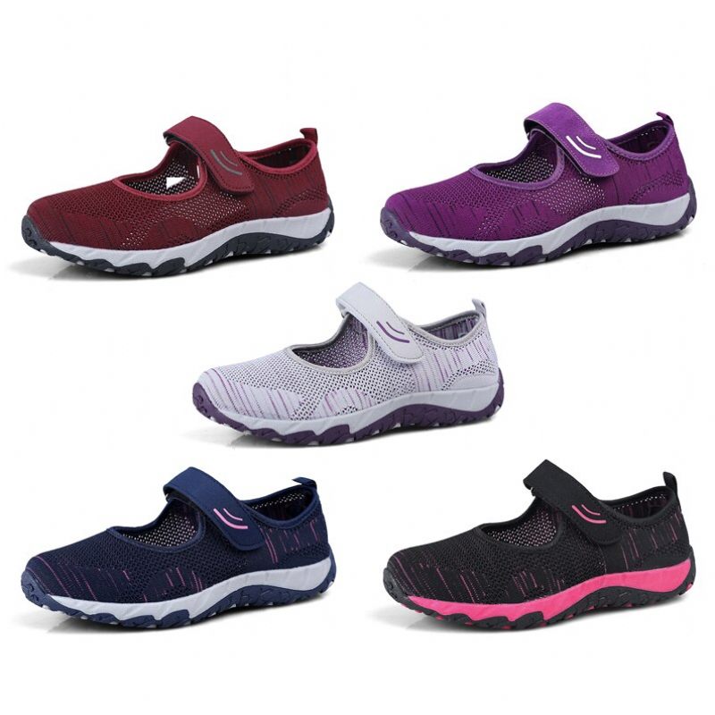 Magnolia Mesh Sneaker För Kvinnor - Grå 01