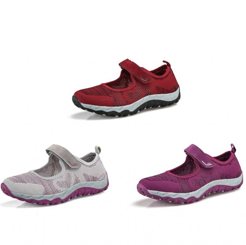 Magnolia Mesh Sneaker För Kvinnor - Grå 01