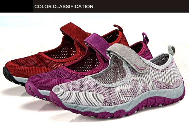 Magnolia Mesh Sneaker För Kvinnor - Grå 01