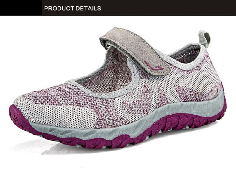 Magnolia Mesh Sneaker För Kvinnor - Grå 01