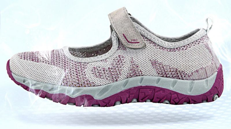 Magnolia Mesh Sneaker För Kvinnor - Grå 01