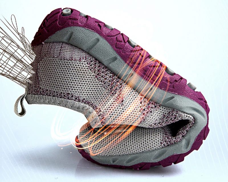 Magnolia Mesh Sneaker För Kvinnor - Grå 01