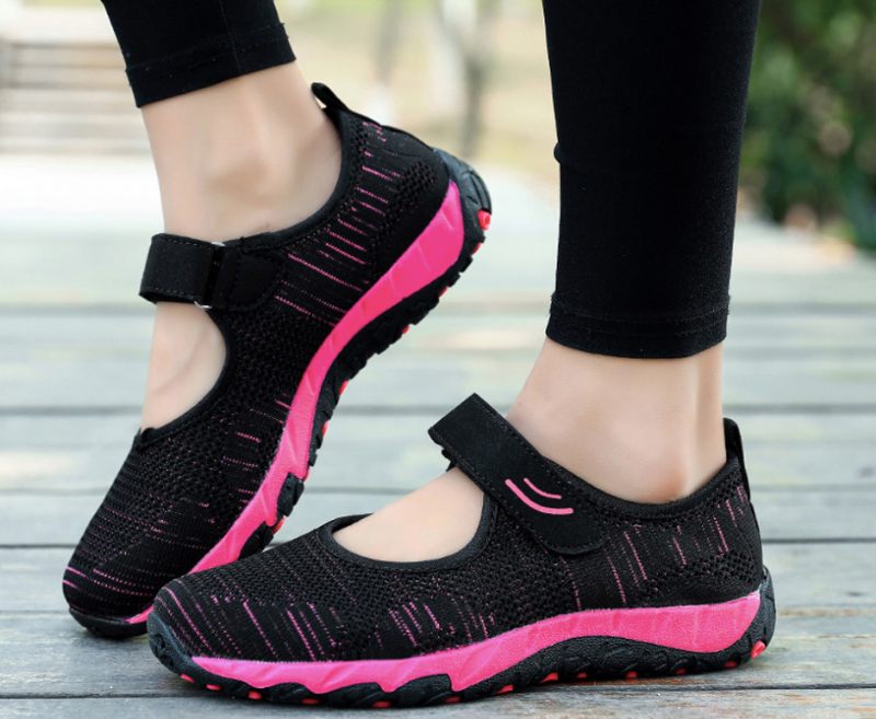 Magnolia Mesh Sneaker För Kvinnor - Grå 01