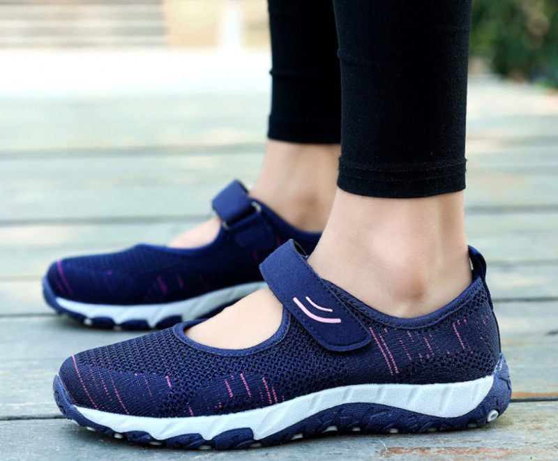 Magnolia Mesh Sneaker För Kvinnor - Grå 01