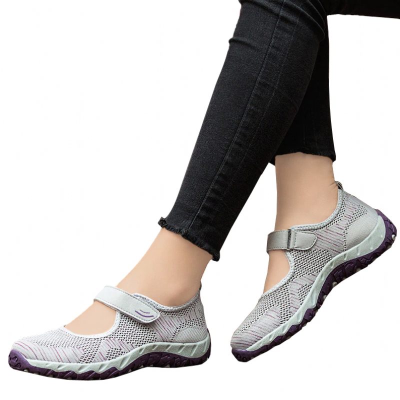 Magnolia Mesh Sneaker För Kvinnor - Grå 01