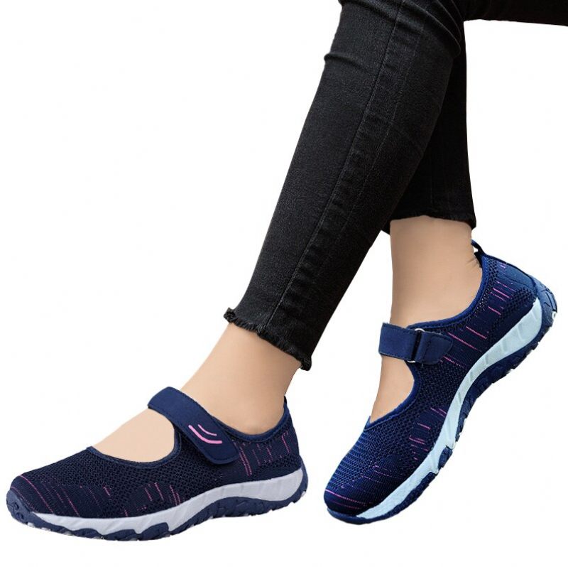 Magnolia Mesh Sneaker För Kvinnor - Grå 01