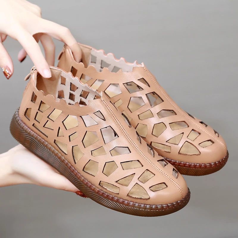 Maikel Sommarsandal För Kvinnor - Beige