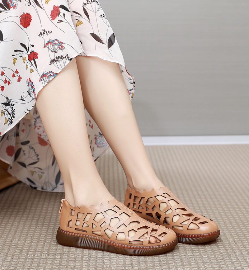 Maikel Sommarsandal För Kvinnor - Beige