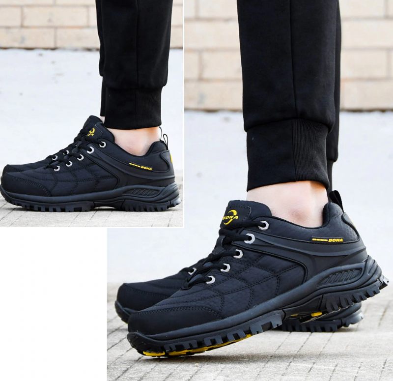 Majin Sneakers För Män - Svart