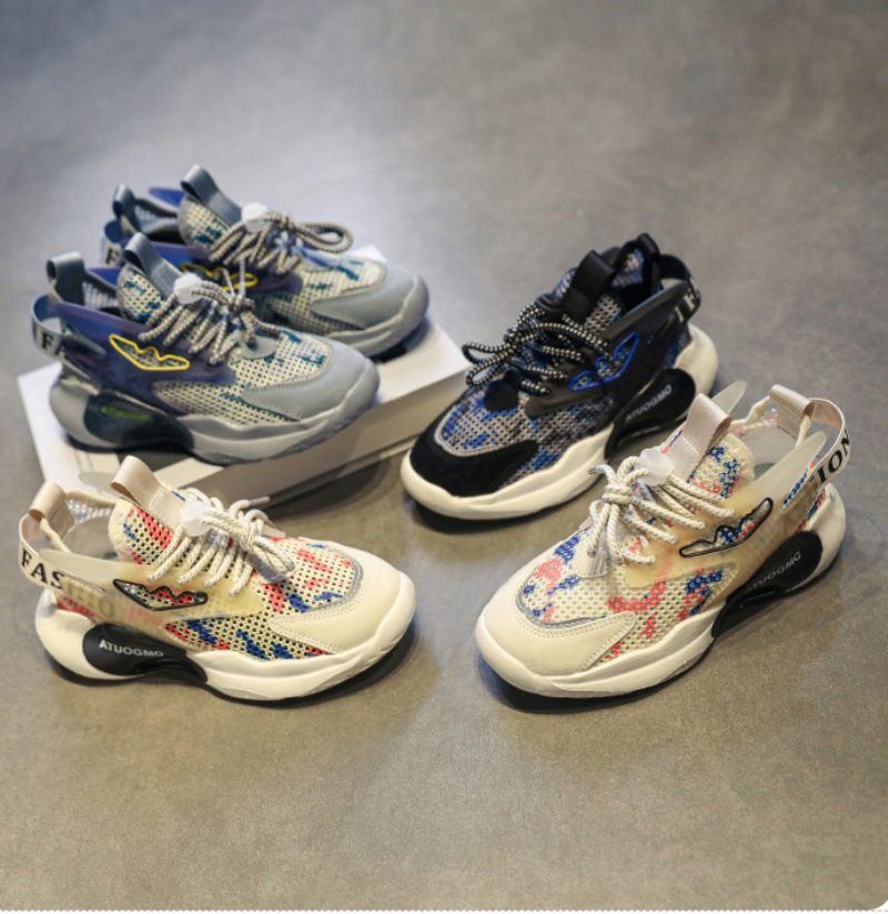 Maksim Fashion Sneaker För Pojkar - Blå