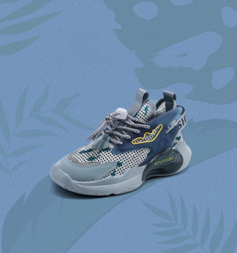 Maksim Fashion Sneaker För Pojkar - Blå