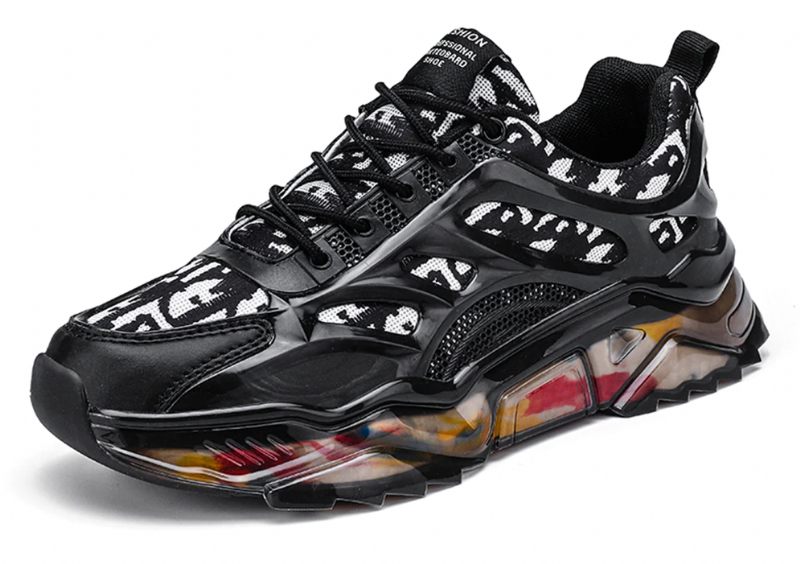 Maldini Walking Sneakers För Män - Svart