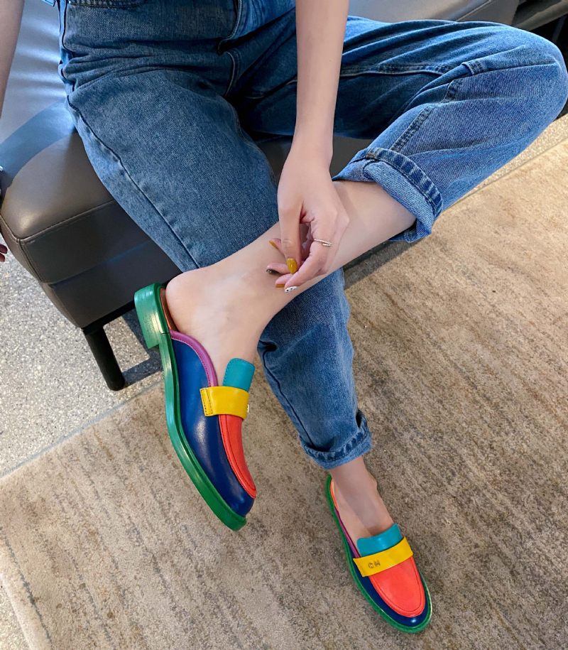 Malena Dammode Summer Mule - Flerfärgad