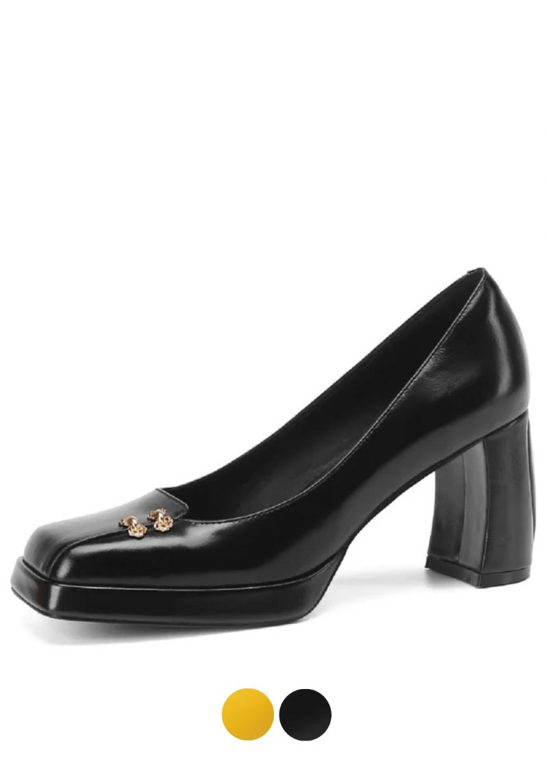 Malena Square Toe Pumps-skor För Kvinnor