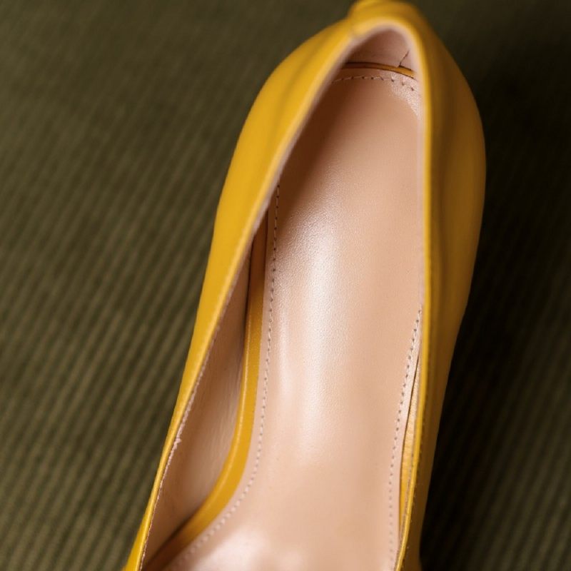 Malena Square Toe Pumps-skor För Kvinnor - Svart
