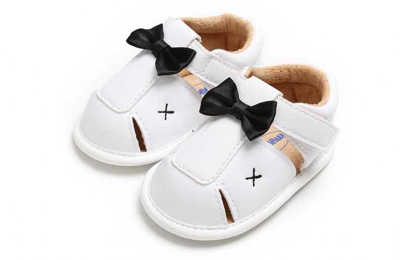 Malik Unisex Barnmockasin - Vit