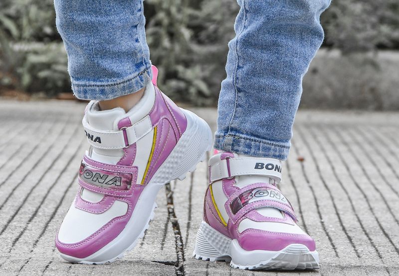 Malone Unisex Warm Sneaker För Barn - Grön