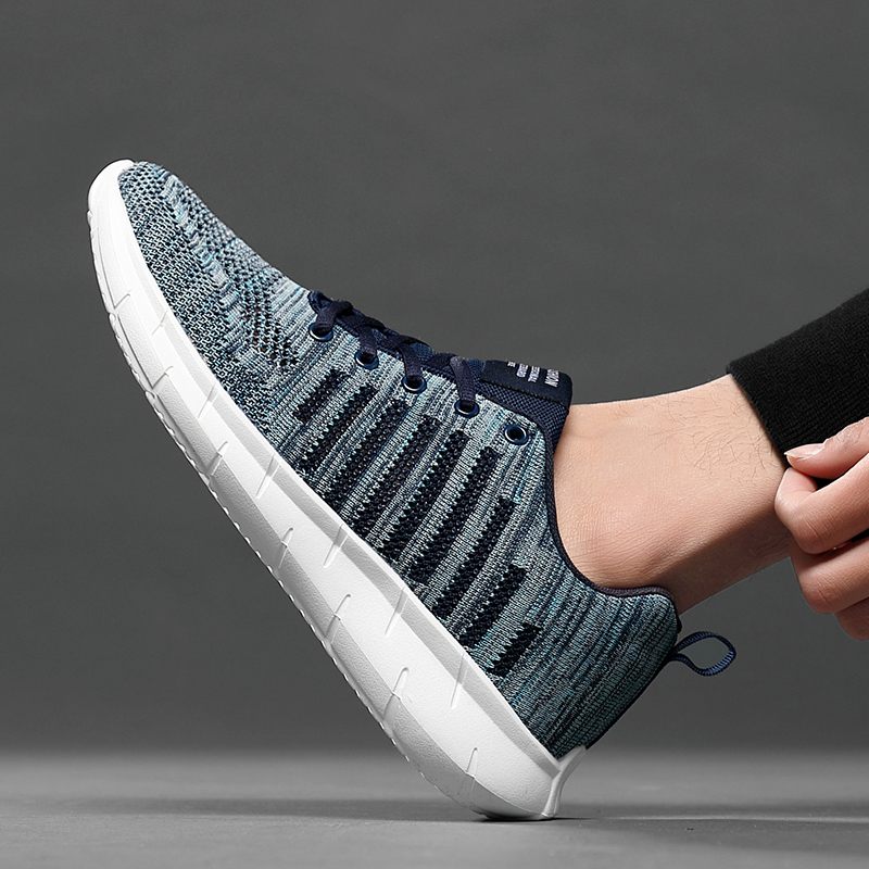 Manu Casual Sneakers För Män - Blå