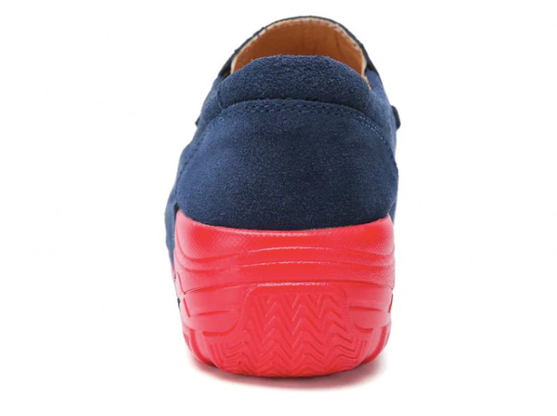Marbella Damplattform Slip On - Blå