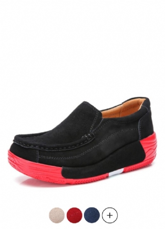 Marbella Damplattform Slip On Svarta Skor