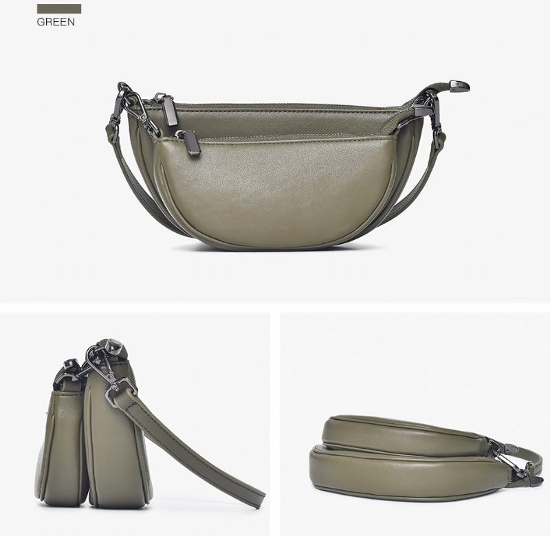 Marc Crossbody-handväska I Läder För Kvinnor - Blå