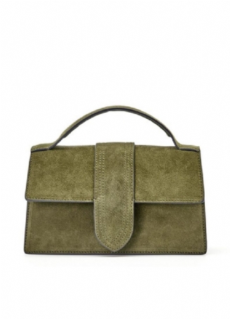 Marcano Elegant Handväska I Vintage Mockaskinn För Kvinnor
