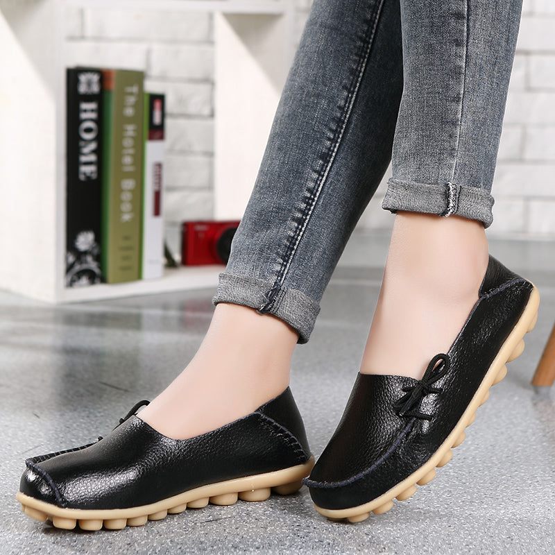 Marcela Slip-on Flats För Kvinnor - Guld