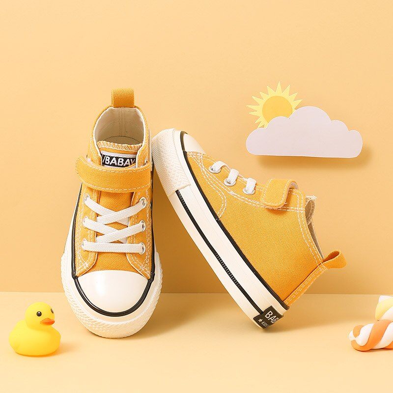 Marcelo Pojkar Höga Sneakers - Gul