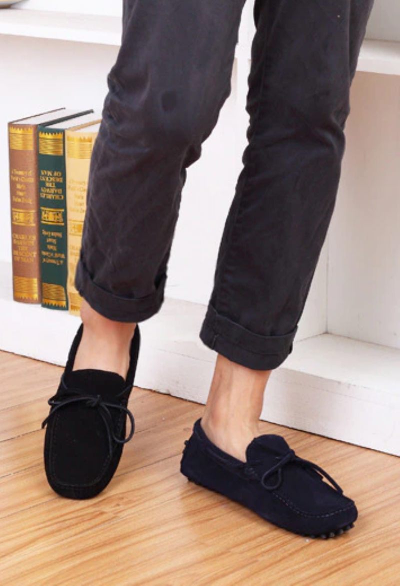 Marco Loafers Klänning Skor För Män - Blå