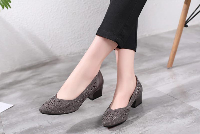 Maren Dam Dress Pumps - Guld