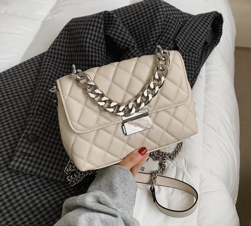 Margaret Handväska För Kvinnor - Beige