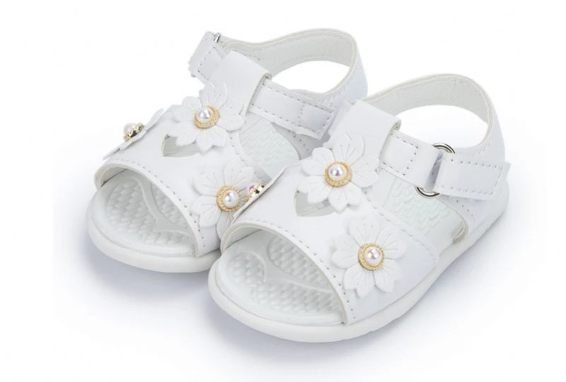 Marge Baby Casual Flicksandaler - Vit