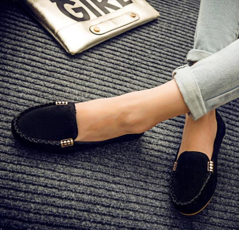 Margo Dam Slip-on Loafer Svarta Skor - Svart
