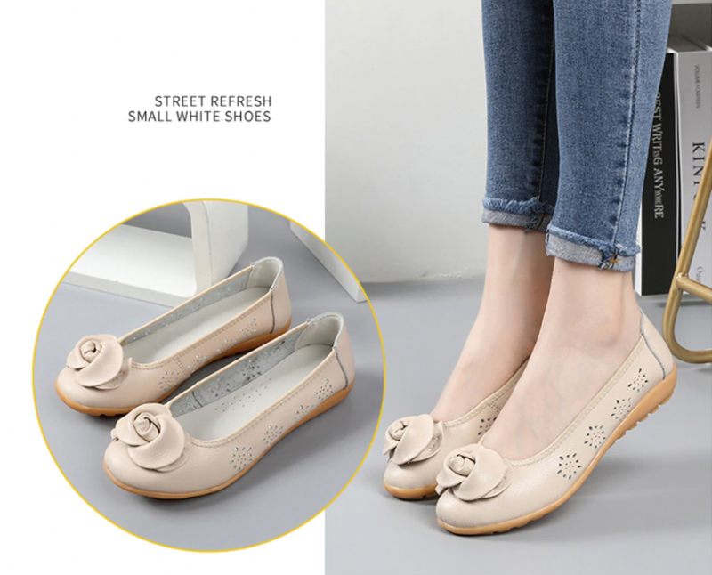 Marian Loaferskor För Kvinnor - Beige