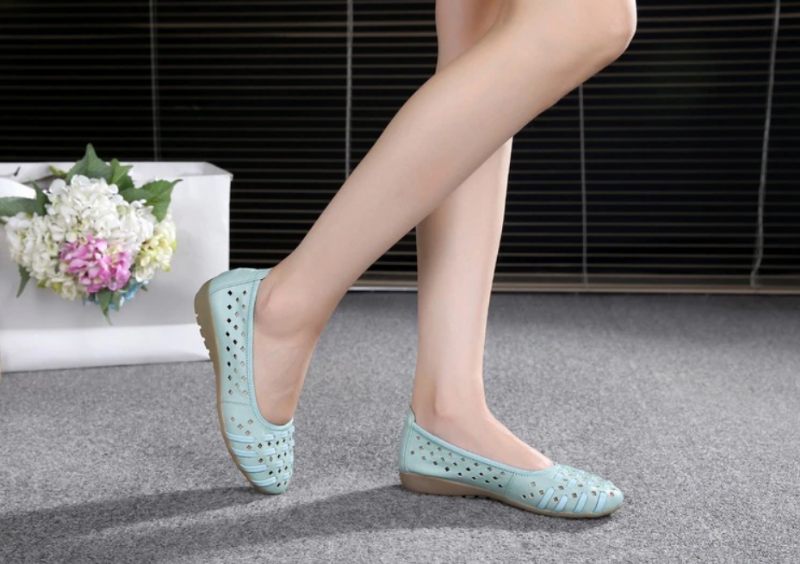 Marina Dam Loafer Slip-on Skor - Blå