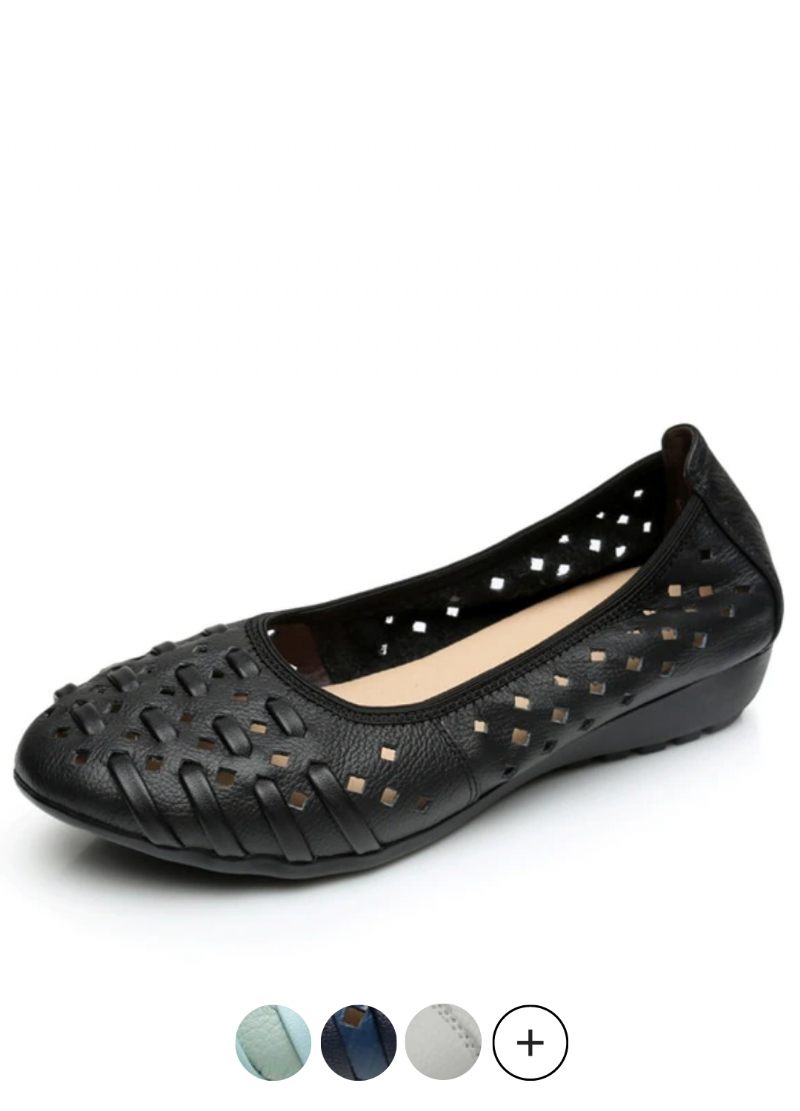 Marina Dam Loafer Slip On Svarta Skor