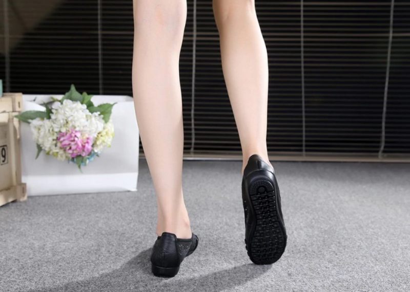 Marina Dam Loafer Slip On Svarta Skor - Svart