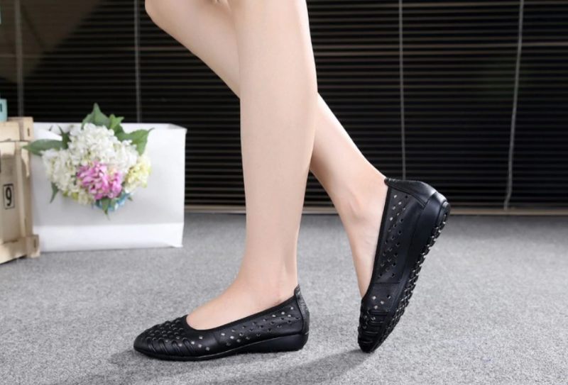 Marina Dam Loafer Slip On Svarta Skor - Svart