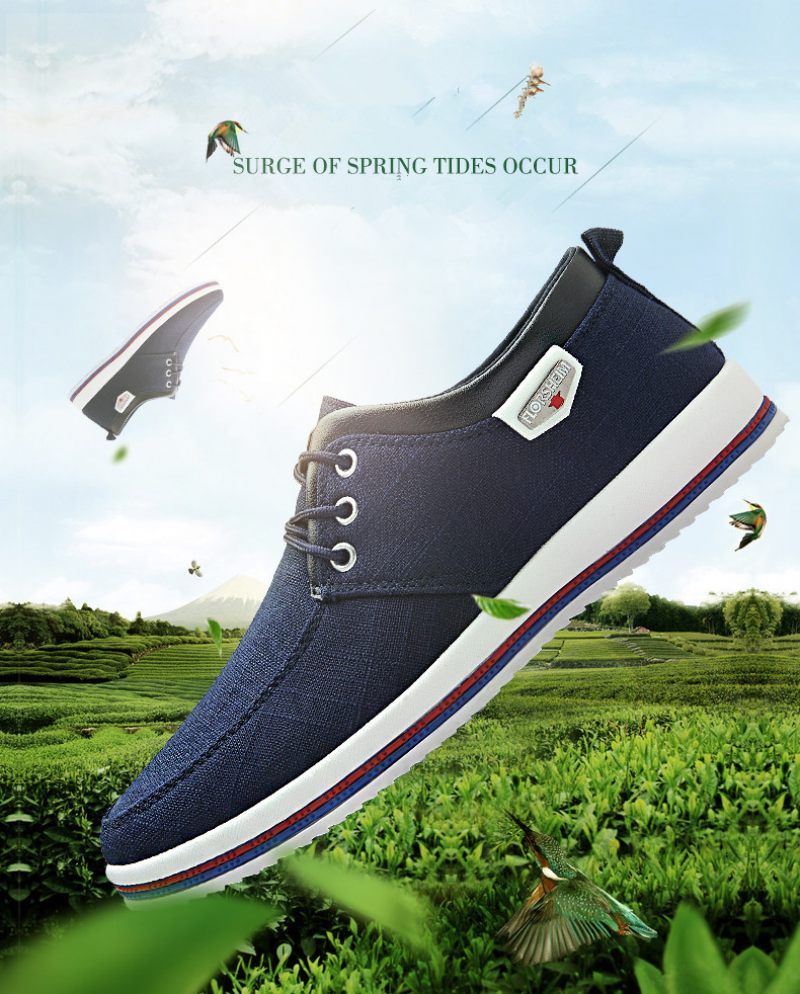 Mario Walking Sneakers För Män - Grå