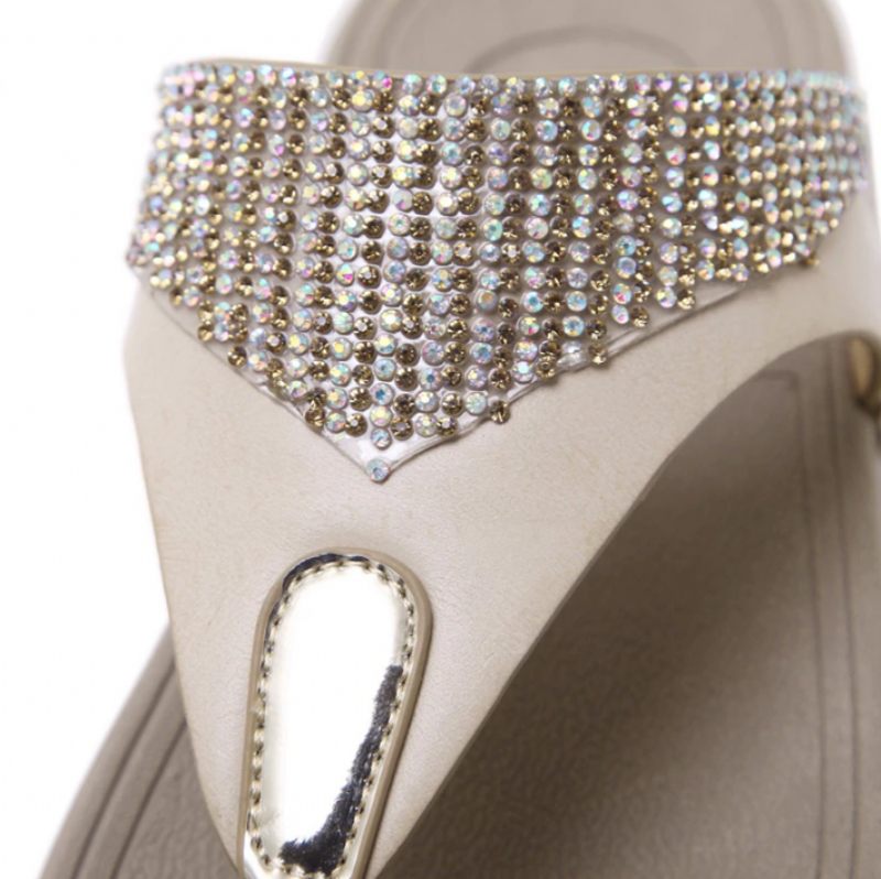 Mariola Damtofflor Flat Summer - Kaki