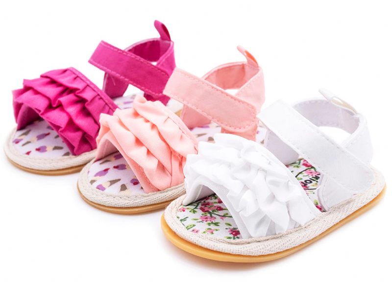 Marjorie Baby Casual Flicksandaler - Vit
