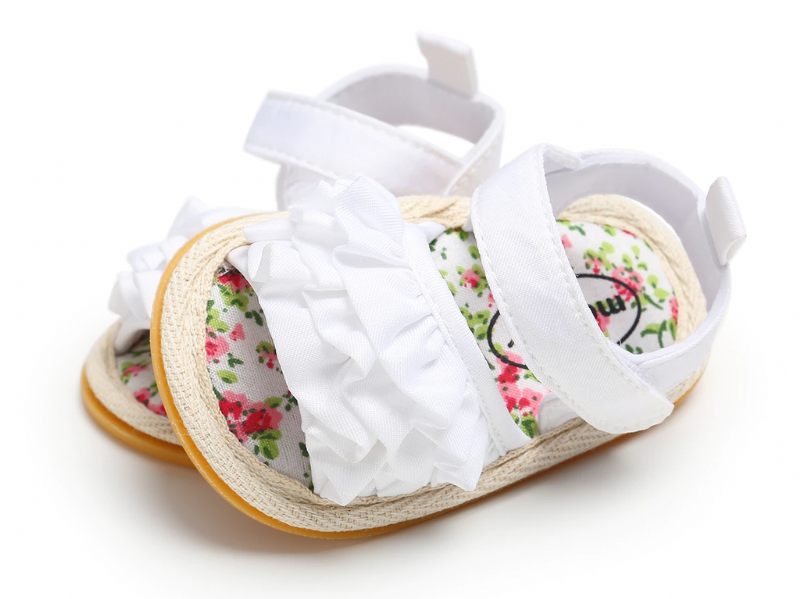 Marjorie Baby Casual Flicksandaler - Vit