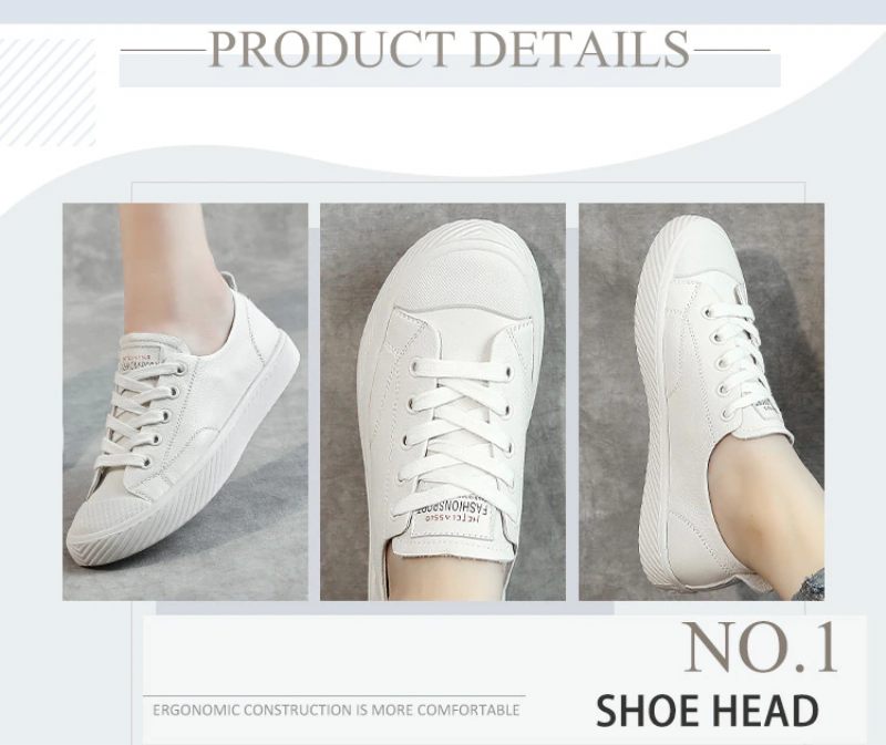 Marley Läder Platt Svart Sneaker För Kvinnor - Svart