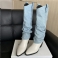 Beige kort plysch