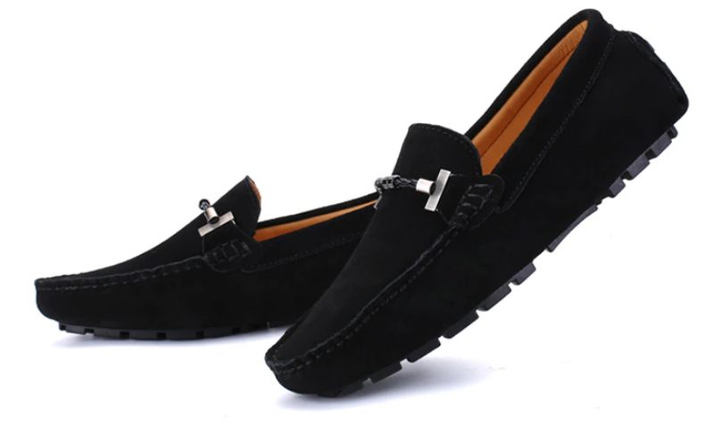 Martinez Loaferskor För Män - Svart