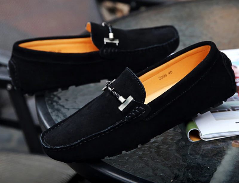 Martinez Loaferskor För Män - Svart