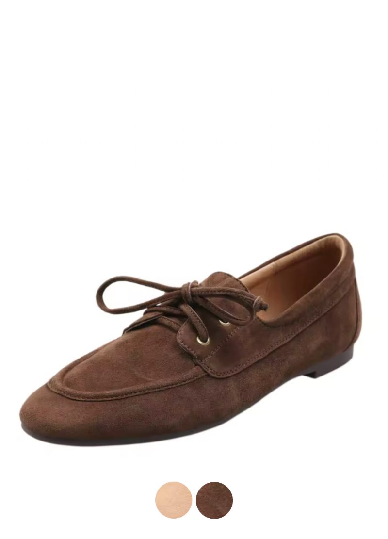 Marty Läder Loafers För Kvinnor